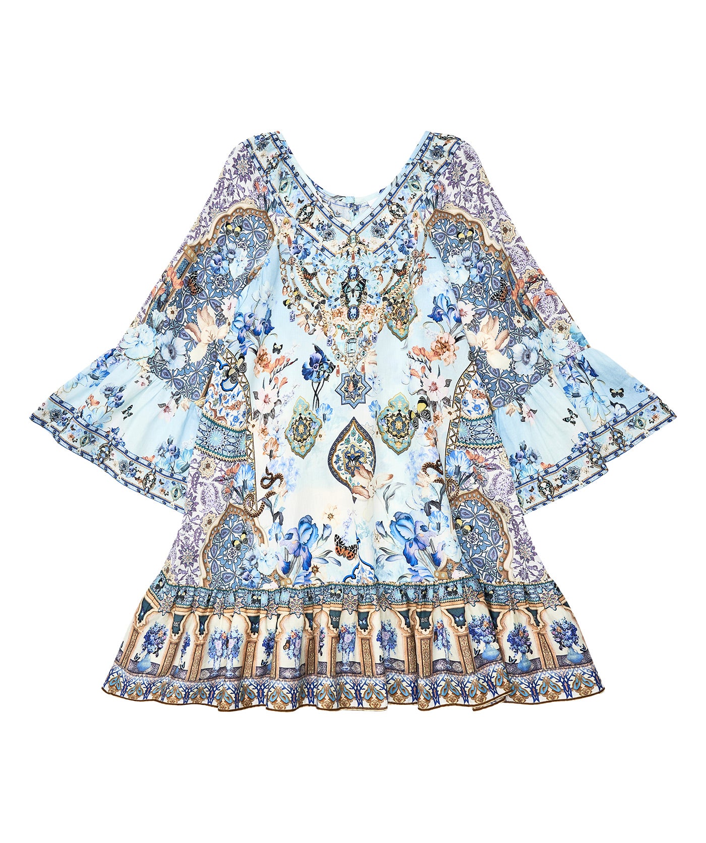CAMILLA Al Manial Palace Memoirs Gathered Dress 00032536 Ocean Drive CAMILLA Al Manial Palace Memoirs Gathered Dress 00032536 Ocean Drive