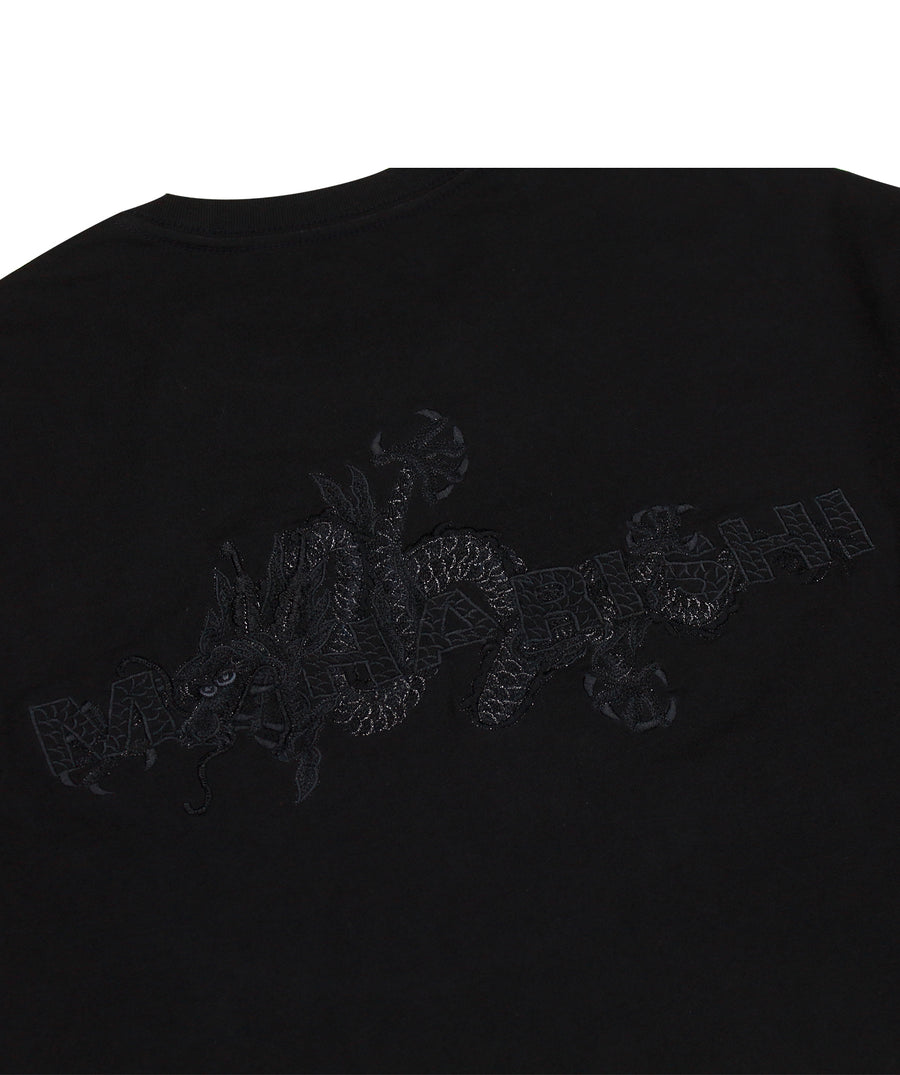 MAHARISHI Golden Sun Dragon Longsleeve T-Shirt 302MH8099