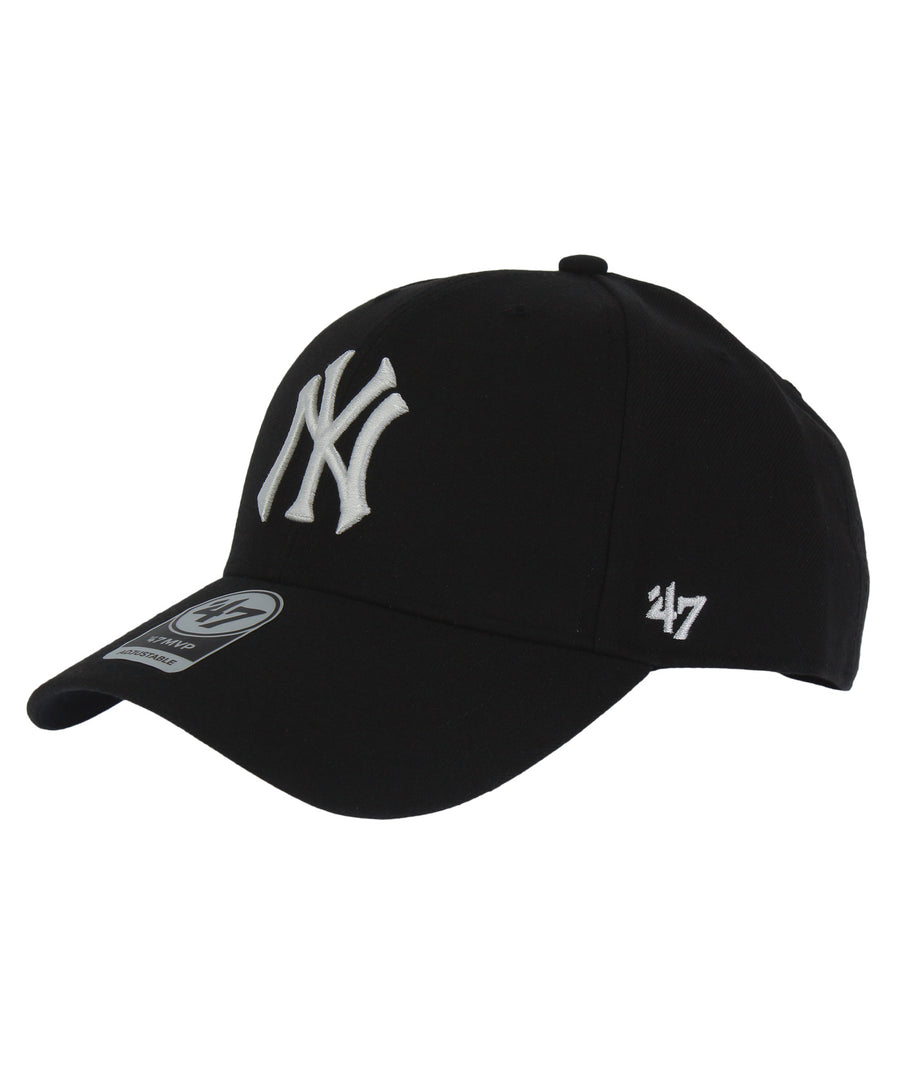 47 MLB New York Yankees MVP Snapback Cap F11B-MVPSP17WBP-BKW