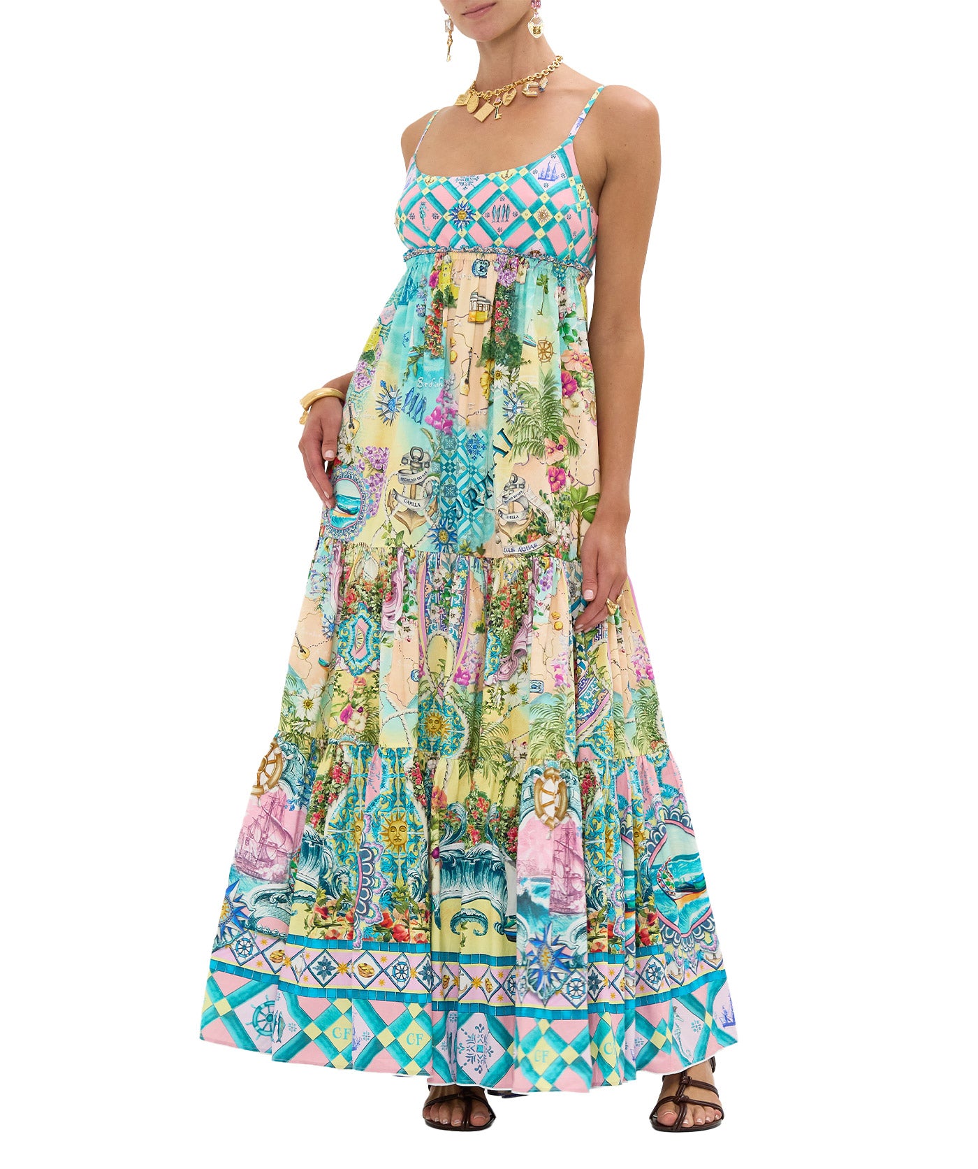 Just Coasting Long Dress