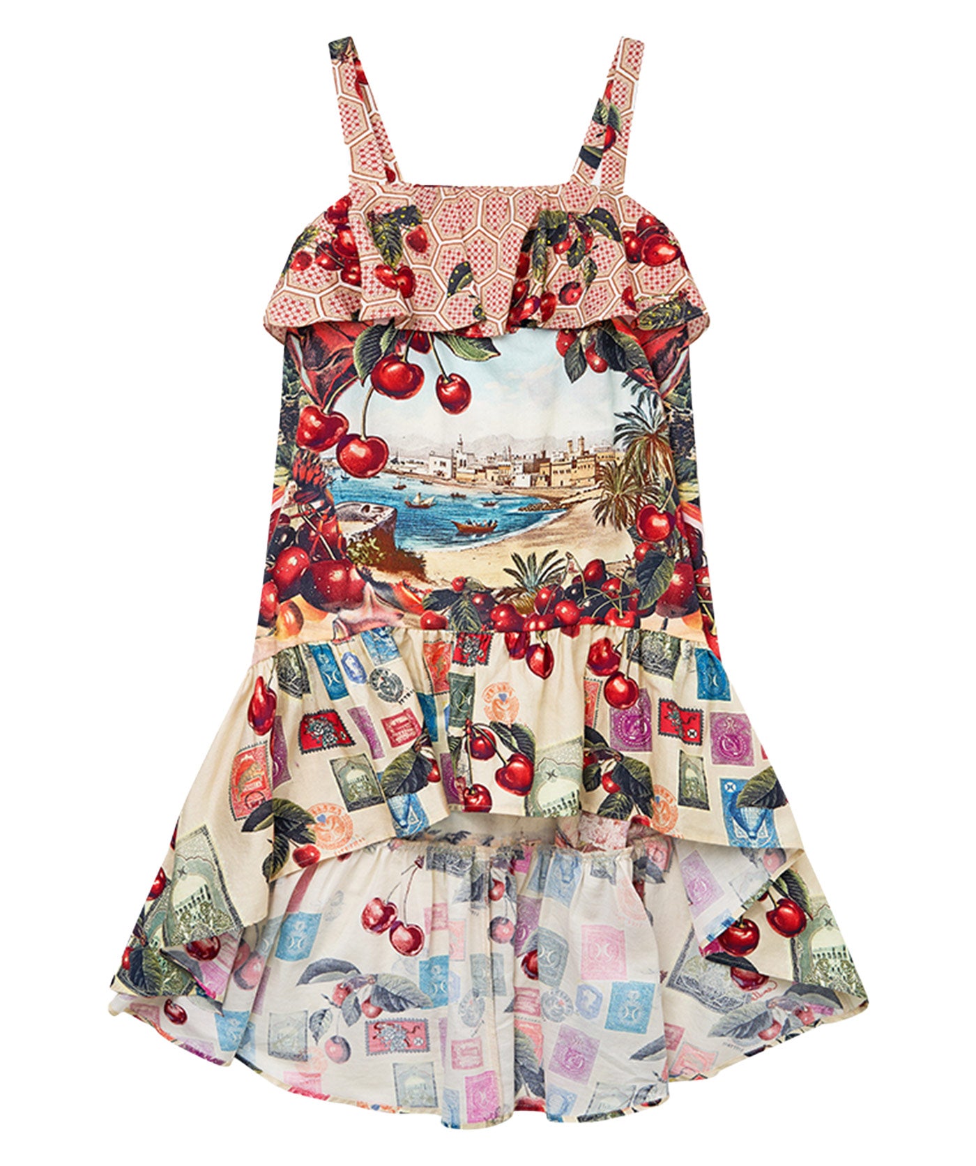 CAMILLA Notes From The Road One Piece with Frill Straps
