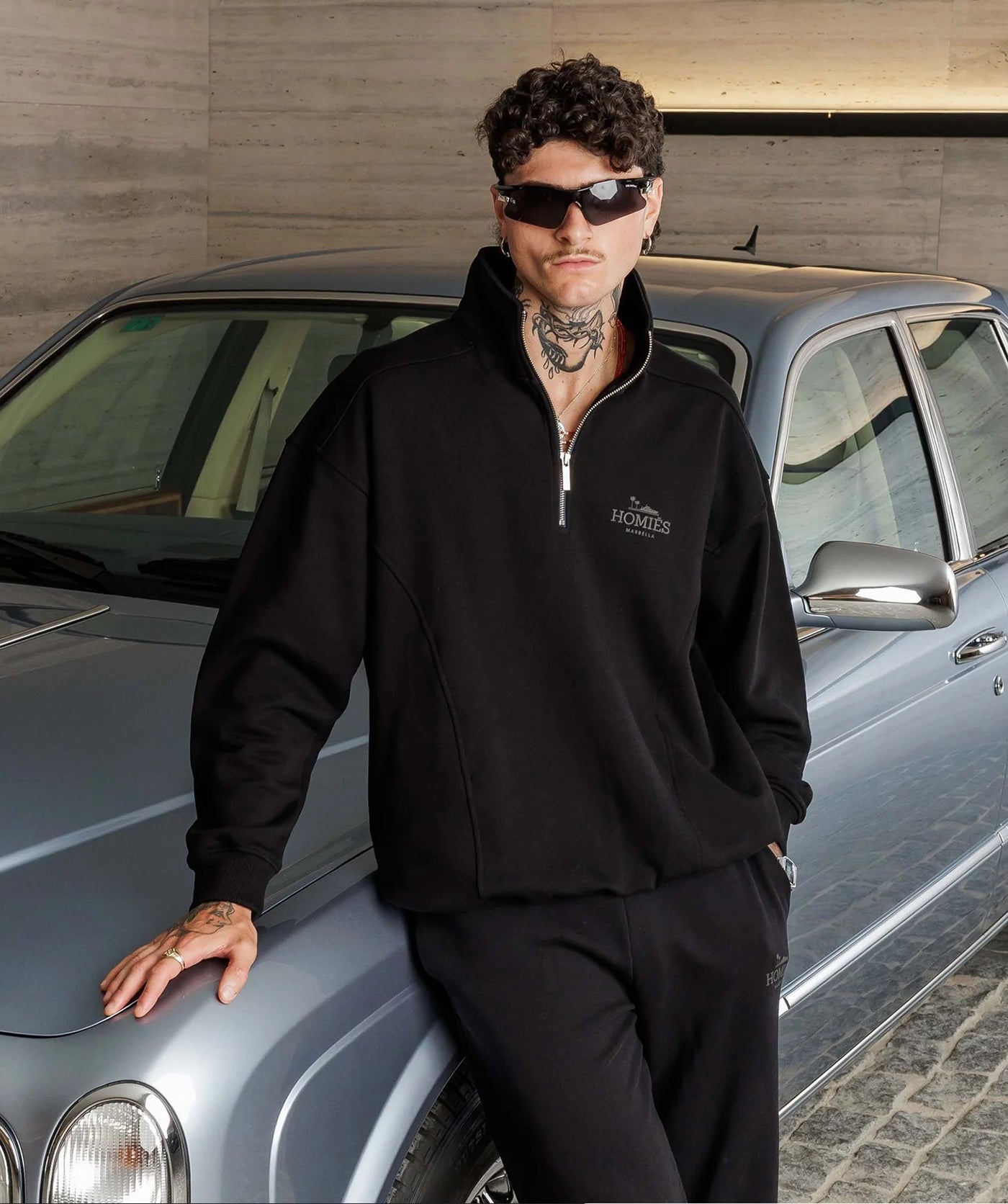 HOMIES MARBELLA Classic Half Zipper FW25.H01.012 – Ocean Drive