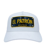 JOHN HATTER & CO El Patron Aluminum Edition Cap 1-1003-U00 – premium aluminum badge cap with sleek design, bold statement, and luxury streetwear edge.