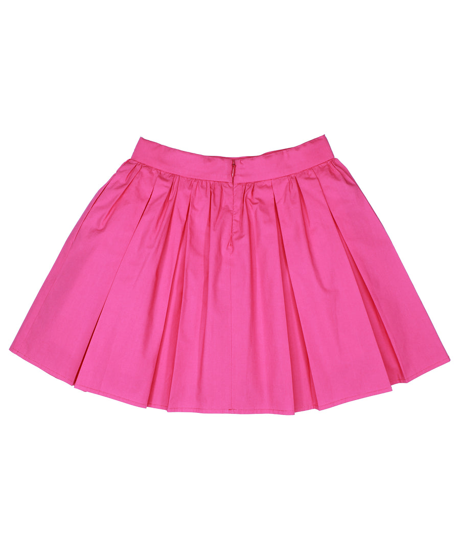 LANVIN  Girls Pleated Skirt 4I7570-IA100