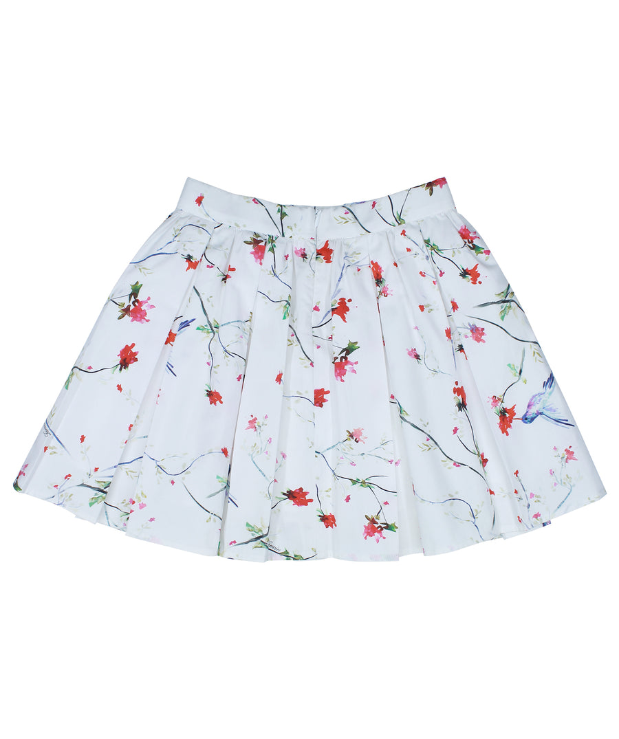 LANVIN  Girls Pleated Skirt 4I7570-ID020