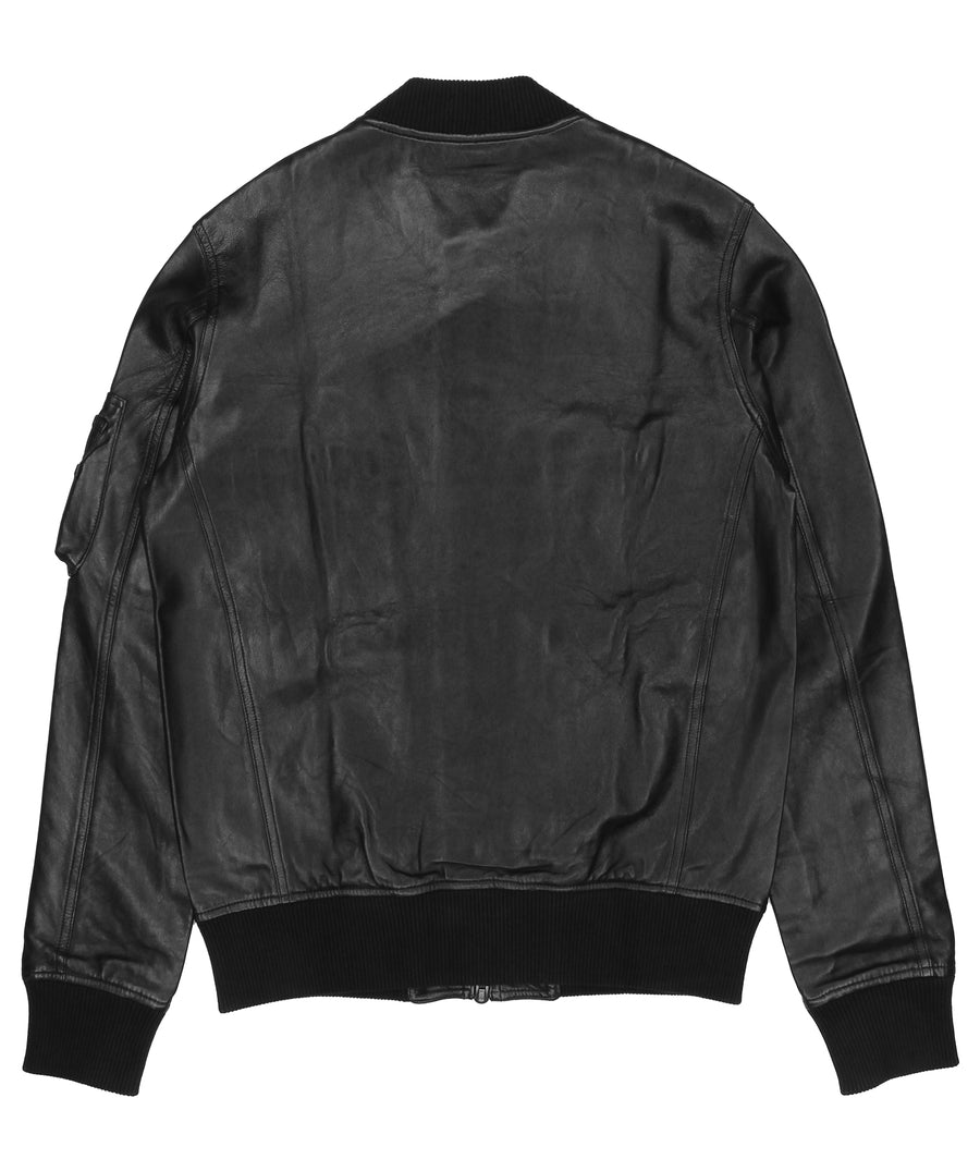 MAHARISHI MA1 70th Anniversary Leather Jacket 2384