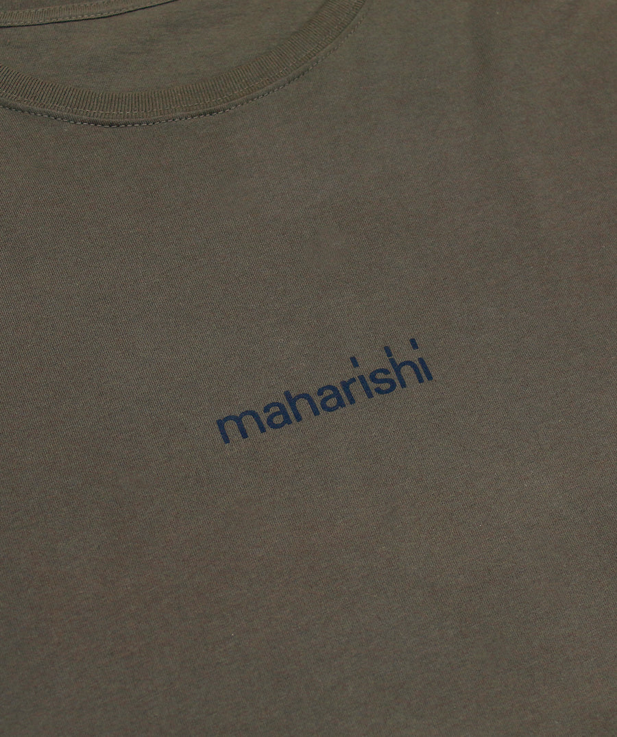 MAHARISHI 3M Reflective Print Longsleeve T-Shirt 302MH8647