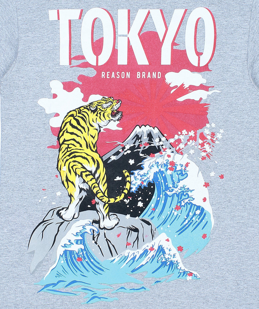 REASON CLOTHING Tokyo Tiger Tee S1-P05