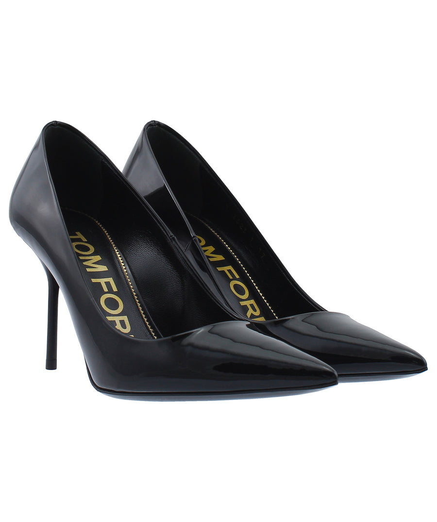 Classic Pointed Patent Leather Pump