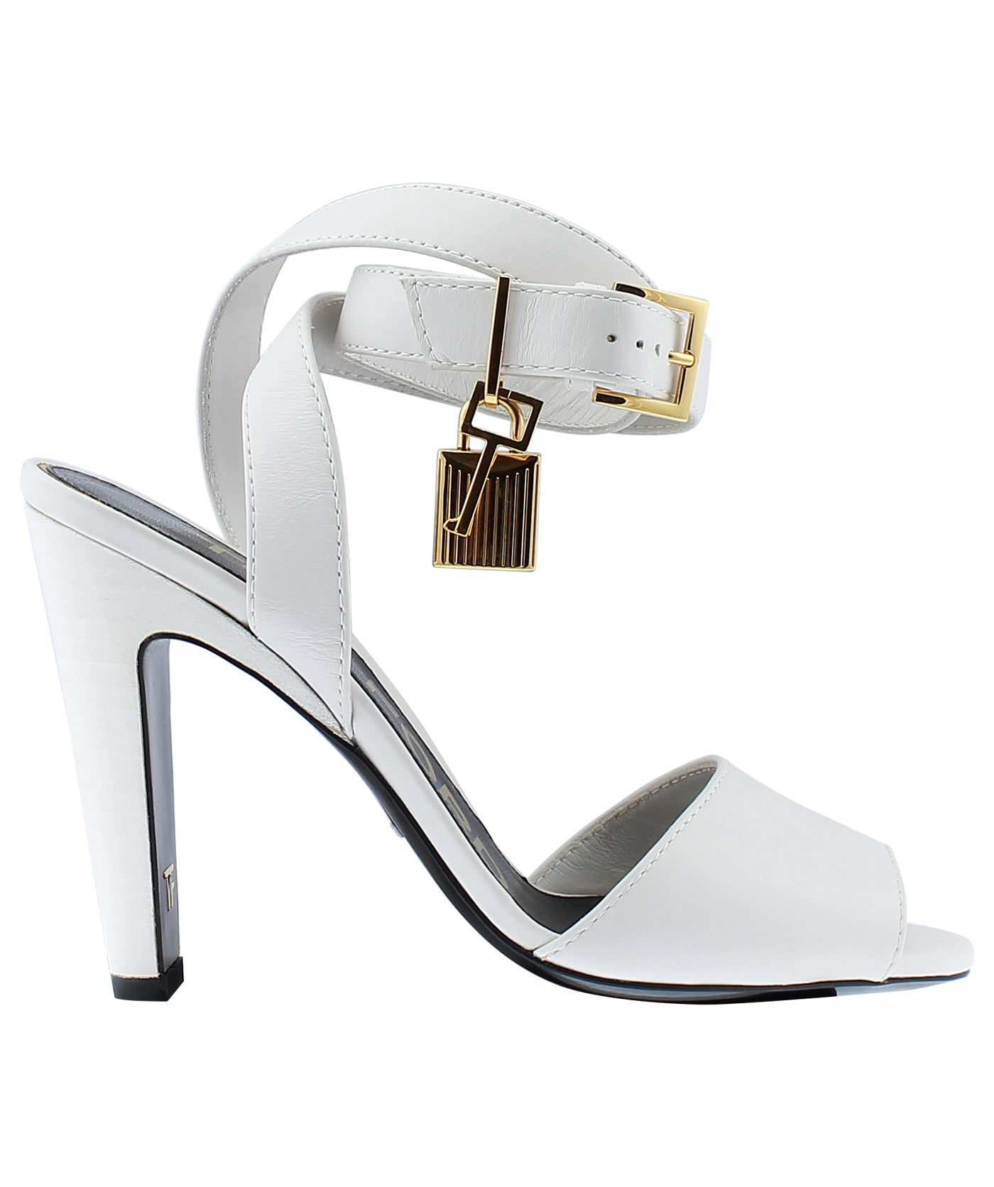 TOM FORD Padlock Charm Leather Sandals W2610T LCL002 Ocean Drive