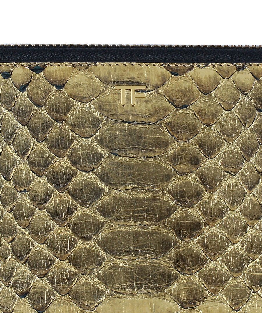 TOM FORD  Python Leather Travel Wallet S0244T-P48