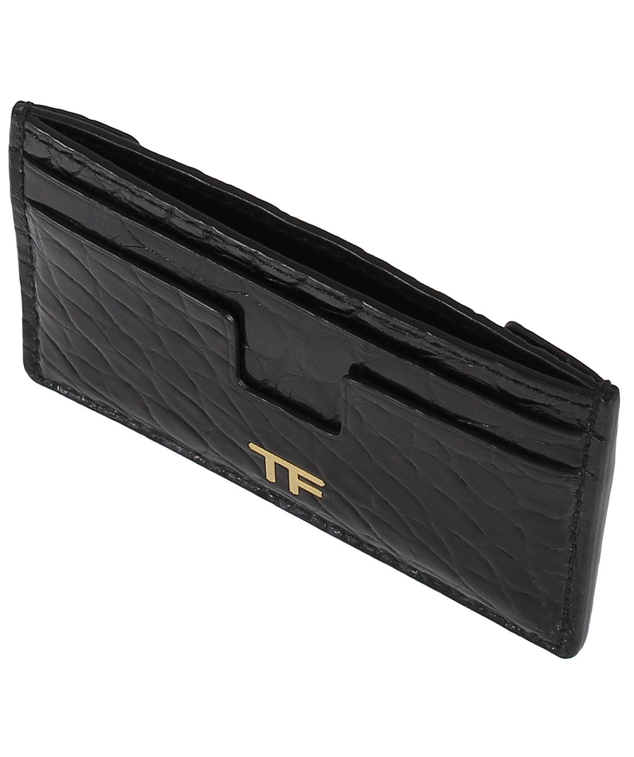 TOM FORD  Classic Alligator Leather Card Holder S0250T-A23