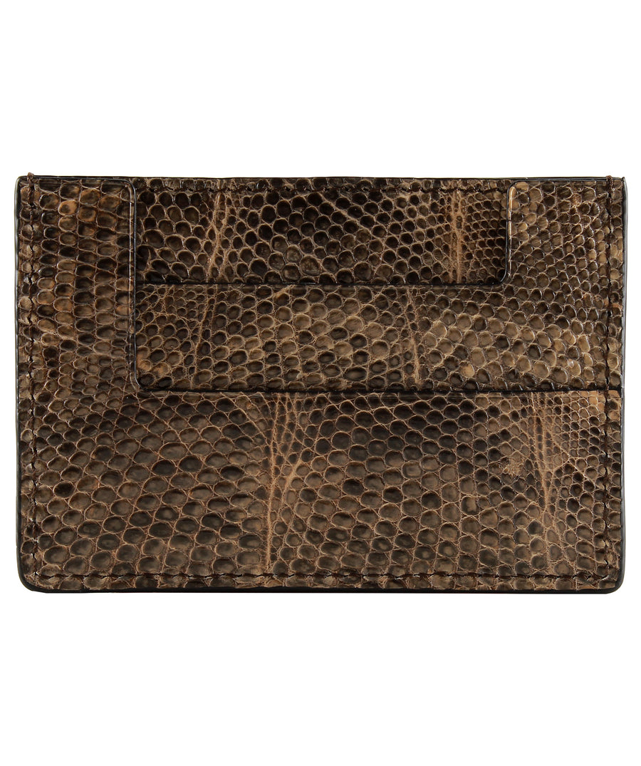 TOM FORD  Classic Lizard Leather Card Holder S0250T-T07