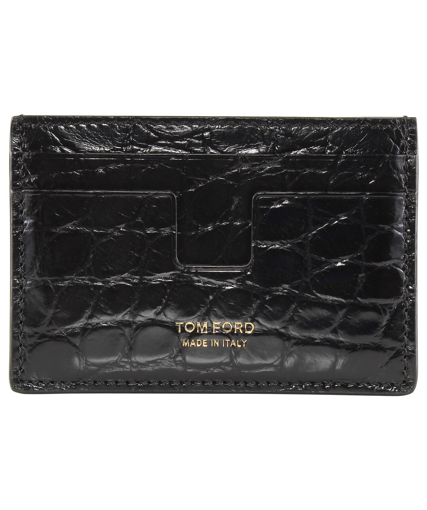 TOM FORD Classic Alligator Leather Card Holder Y0232T-A23-1
