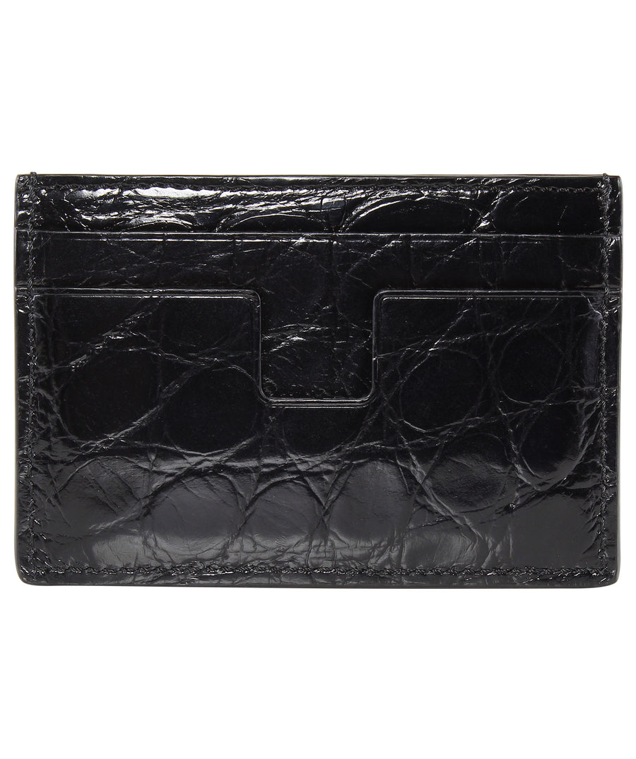 TOM FORD  Classic Alligator Leather Card Holder Y0232T-A23-1