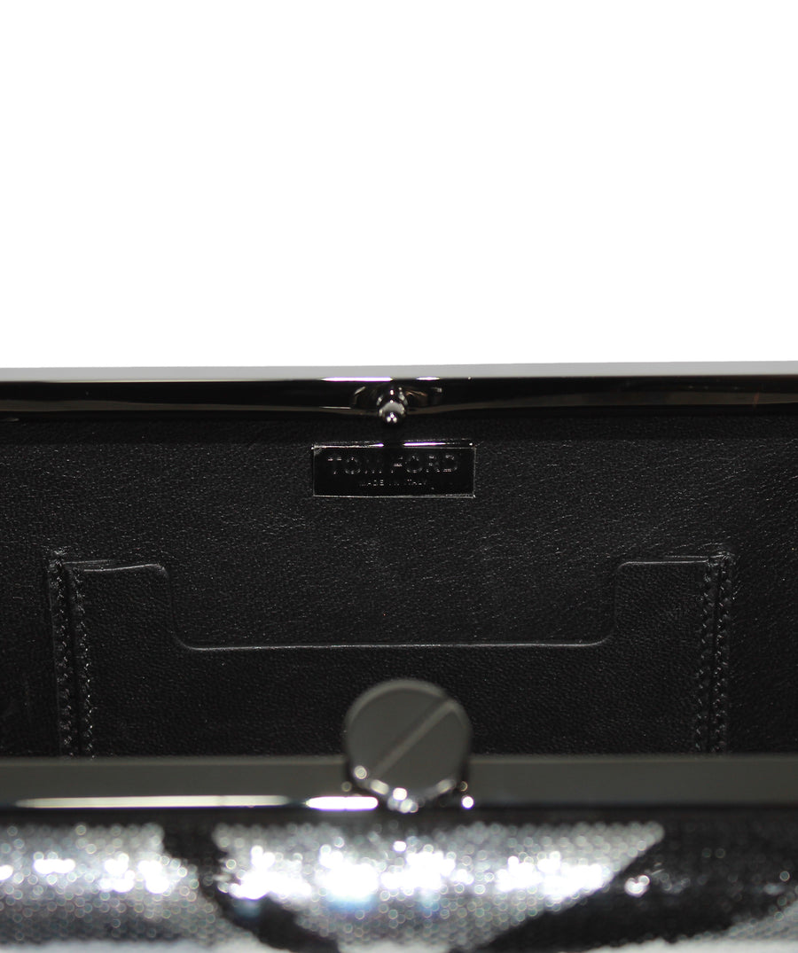 TOM FORD  Crystal Embellished Clutch Bag With Dual Strap L1118R-X56
