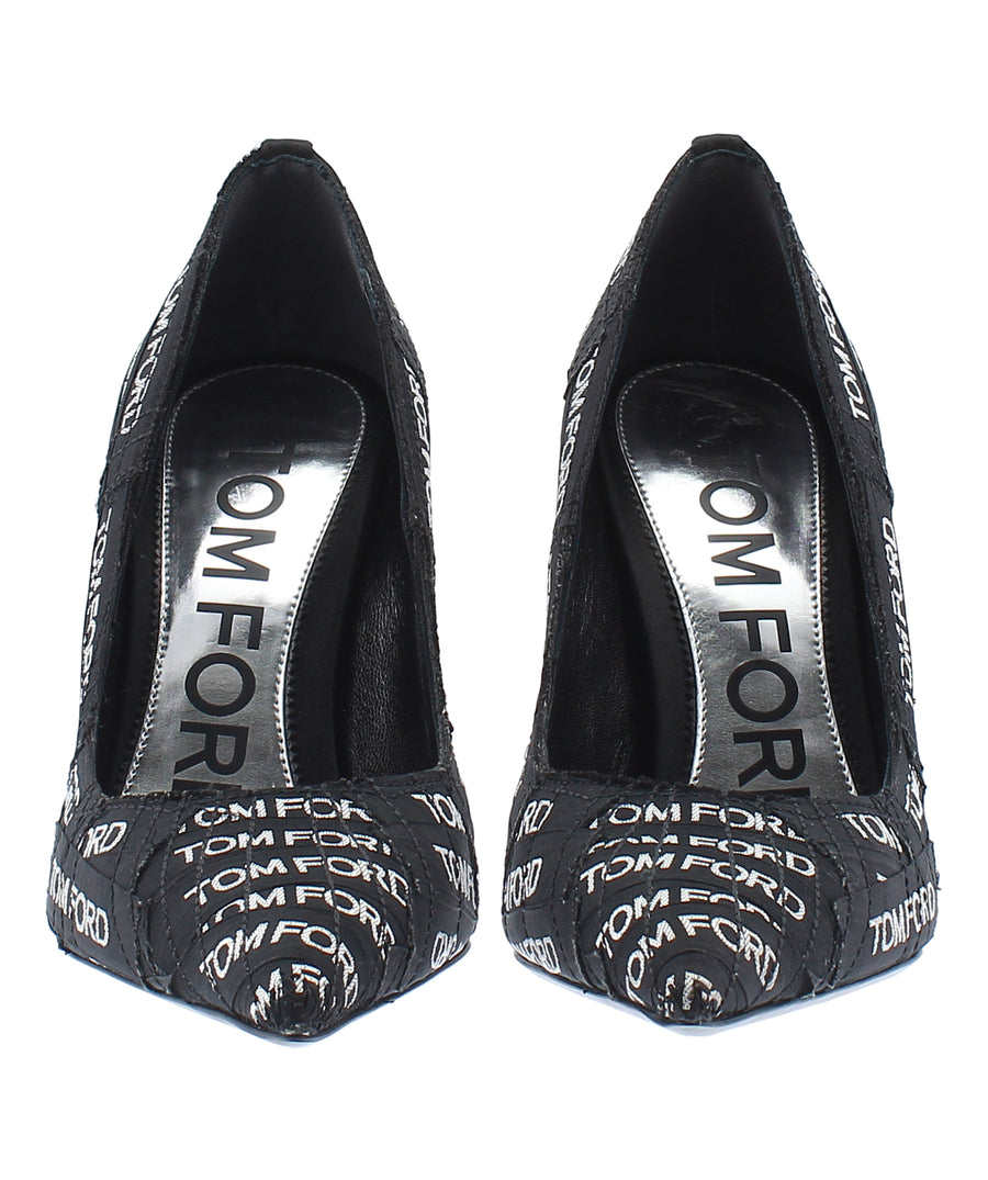 TOM FORD Classic T-Screw Pointed Patent Leather Pumps W2326S-MCA