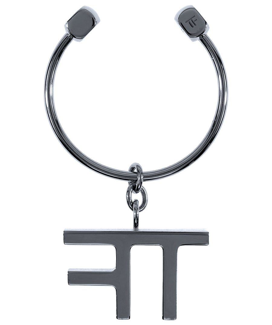 TOM FORD  Brass TF Logo Keychain S0285R-BRASS