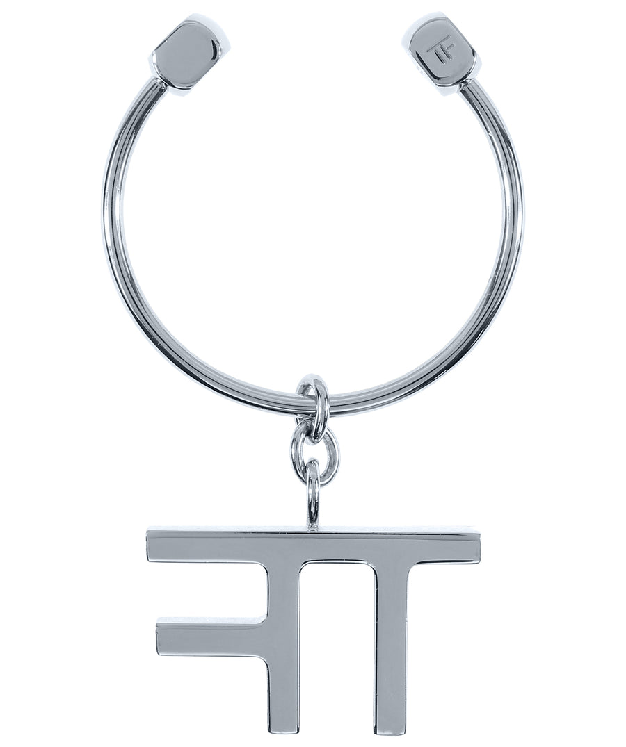 TOM FORD  Brass TF Logo Keychain S0285P-BRASS