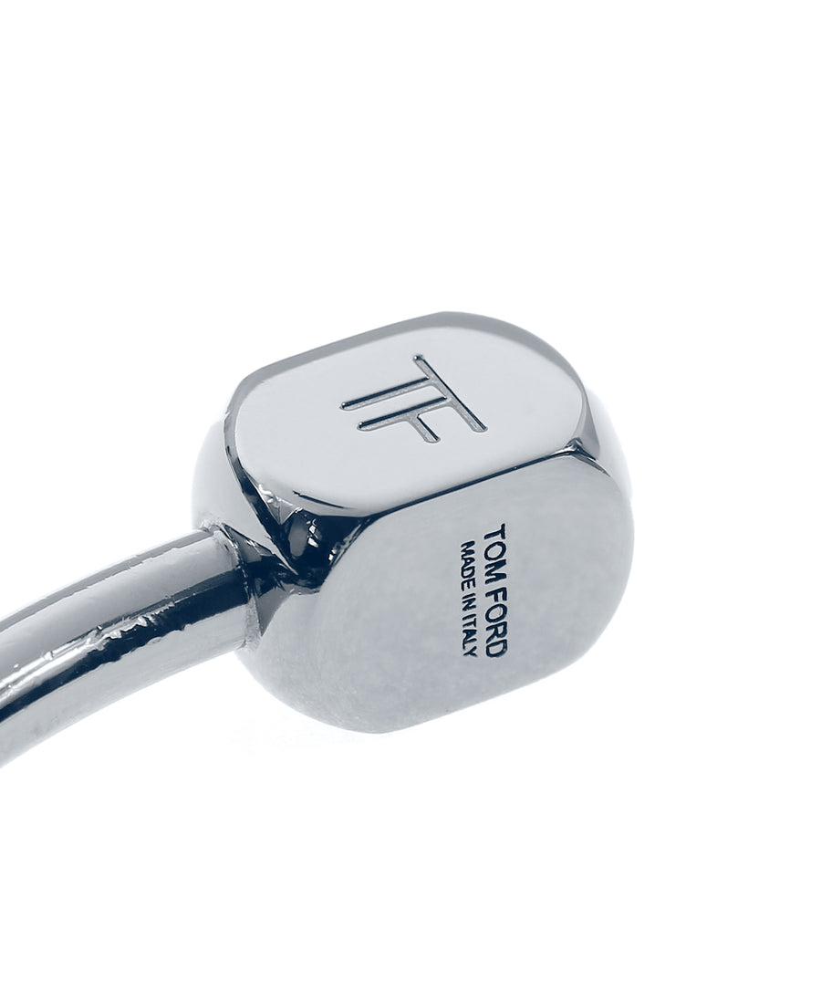 TOM FORD  Brass TF Logo Keychain S0285P-BRASS