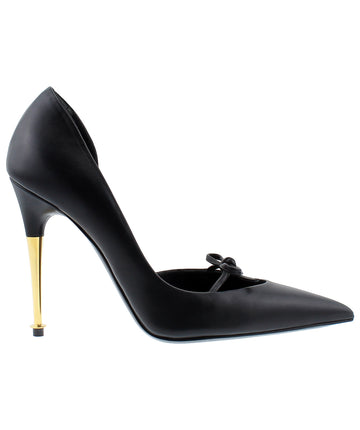 TOM FORD Bow D'Orsay Leather Pumps W2480T-LCL002