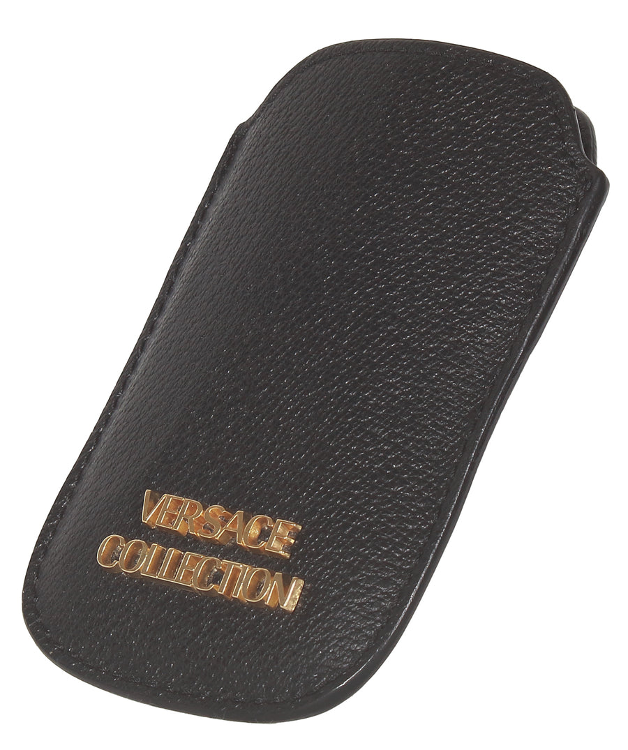 VERSACE Grained Leather Card Holder V930094-VDW000