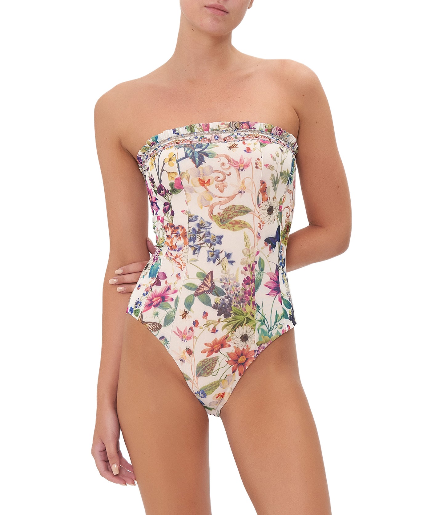 CAMILLA Queens Bee Hive Bandeau Bodysuit 18320 Ocean Drive