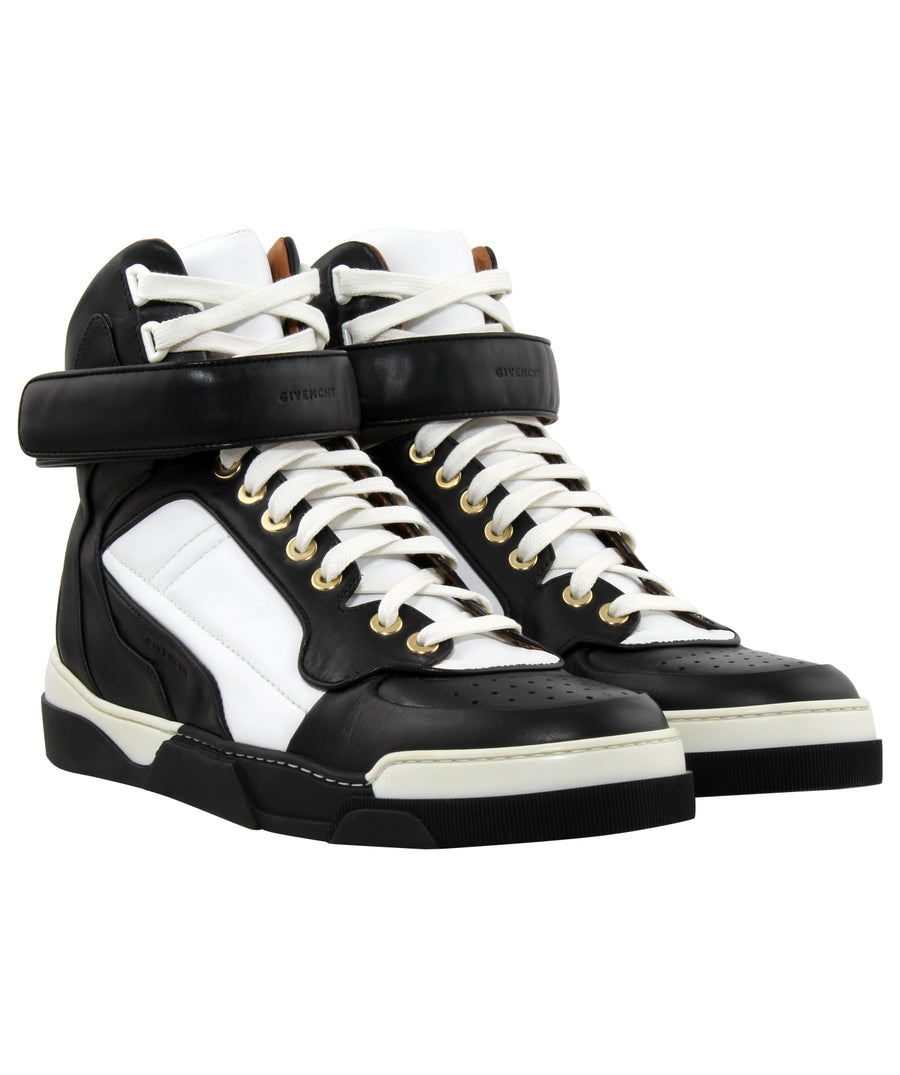 GIVENCHY  Leather Tyson High Top Sneakers 545013-X63