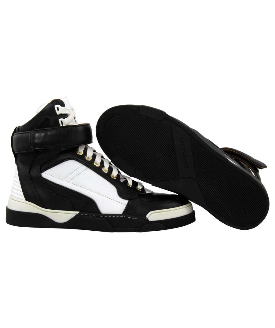 GIVENCHY  Leather Tyson High Top Sneakers 545013-X63