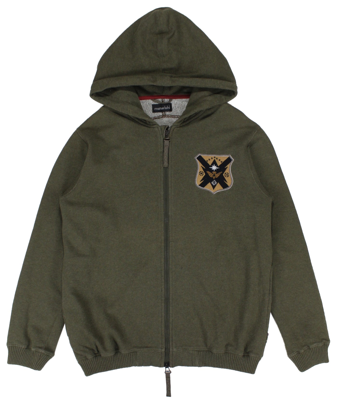 MAHARISHI Curved Hooded Sweat 350MH3913 – Ocean Drive
