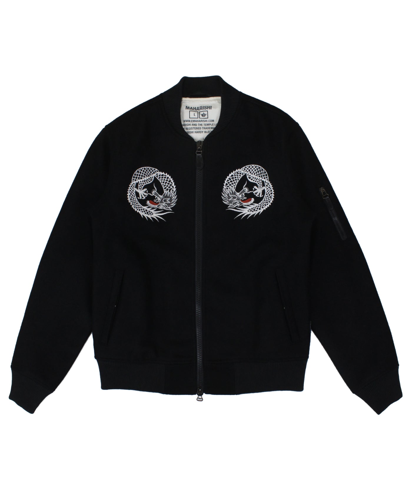 MAHARISHI Men's Fitted Ma-1 Jacket 322MH3599 – Ocean Drive