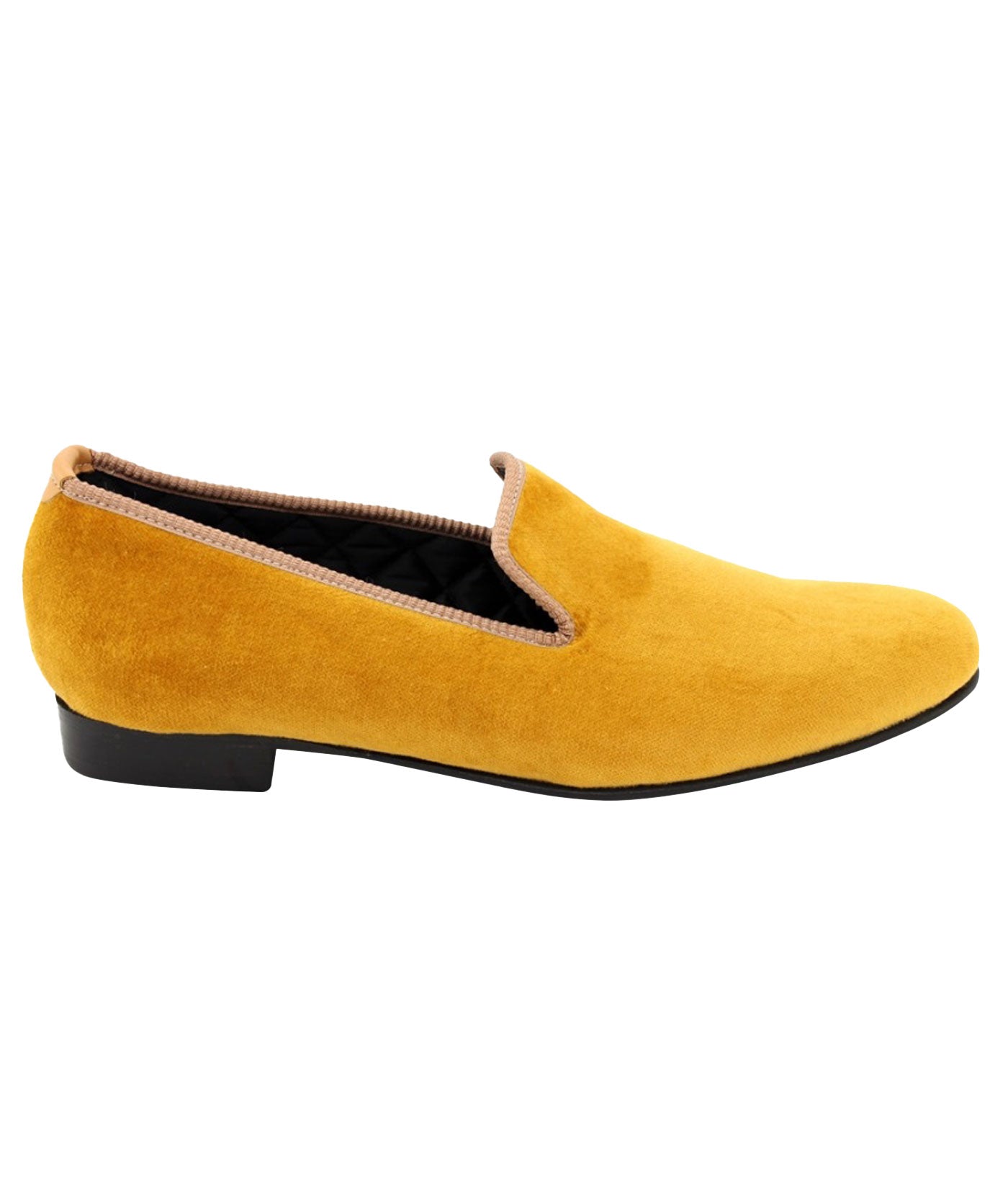 MATTHEW COOKSON Classic Velvet Slippers 120MTWPLN – Ocean Drive display picture 2
