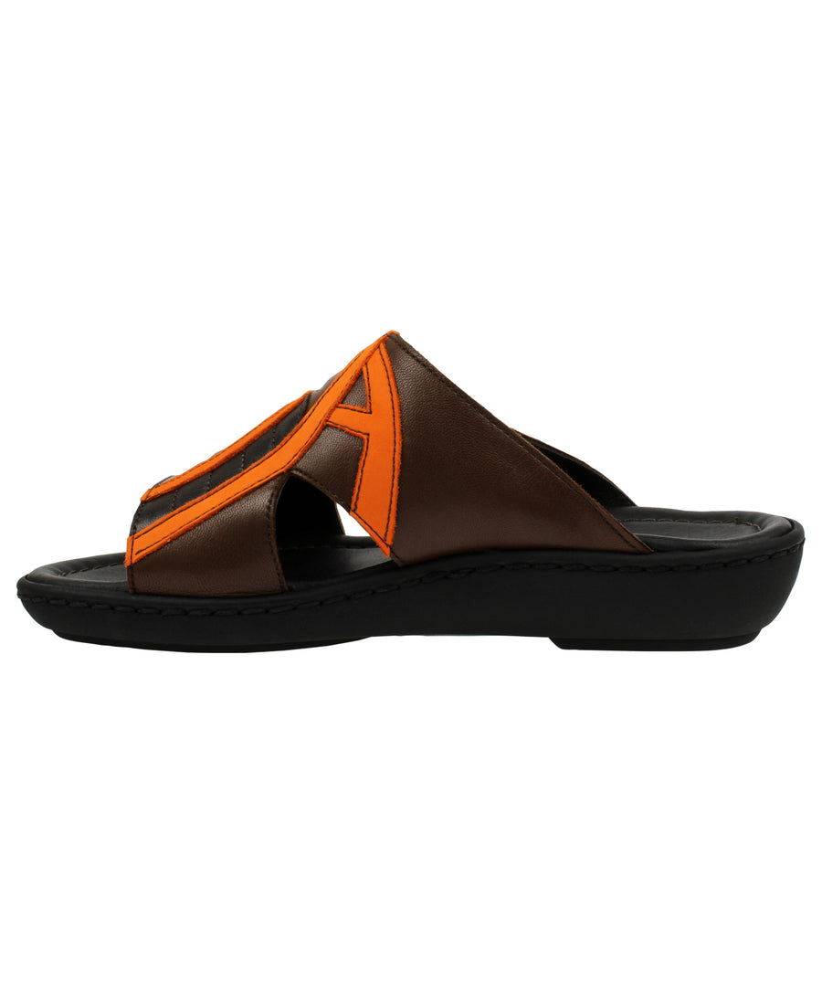 A. TESTONI  Napa and Nabuk Calf Leather Sandals 125AT10S1486