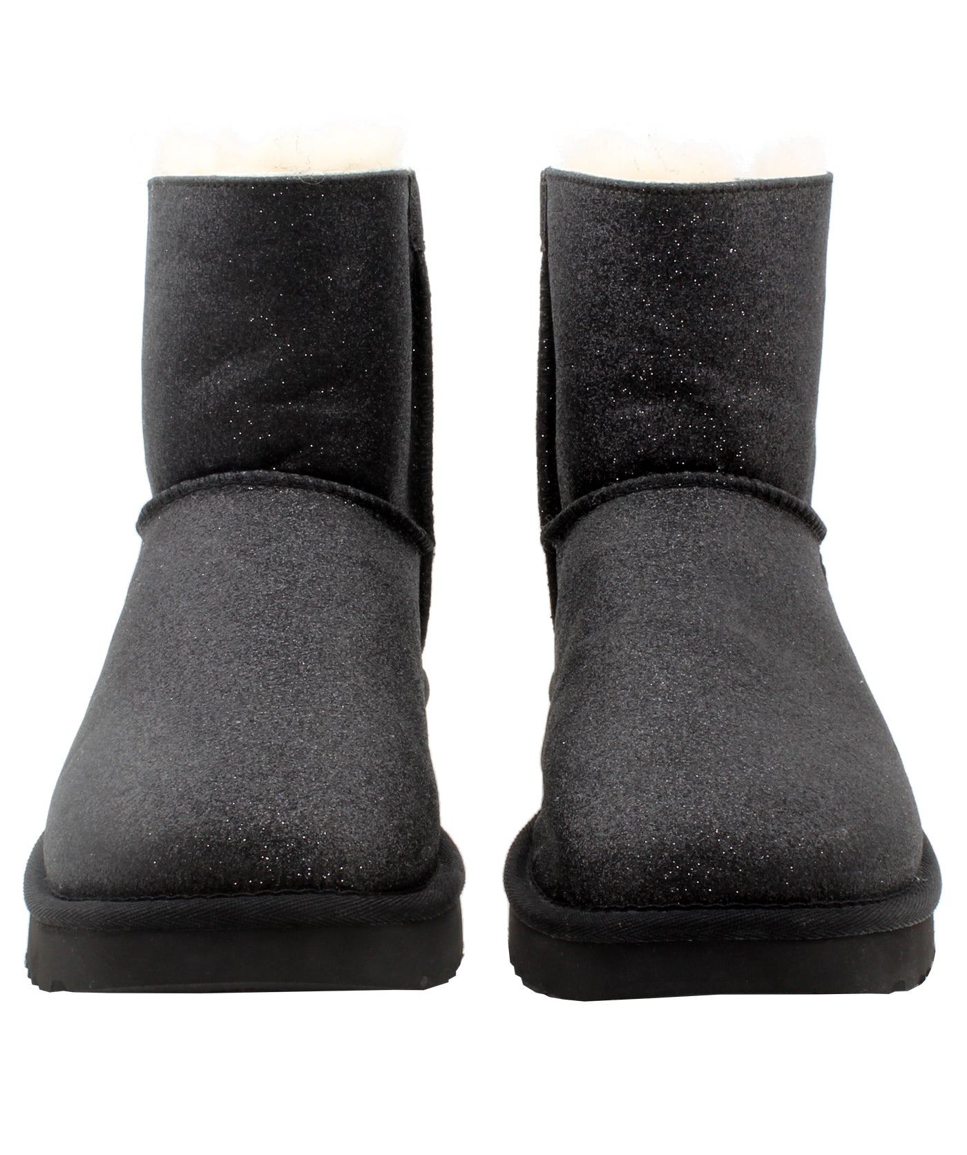 Bow Boots Ugg Mini Bailey Schwarz Black Glitter Bailey Bow Uggs