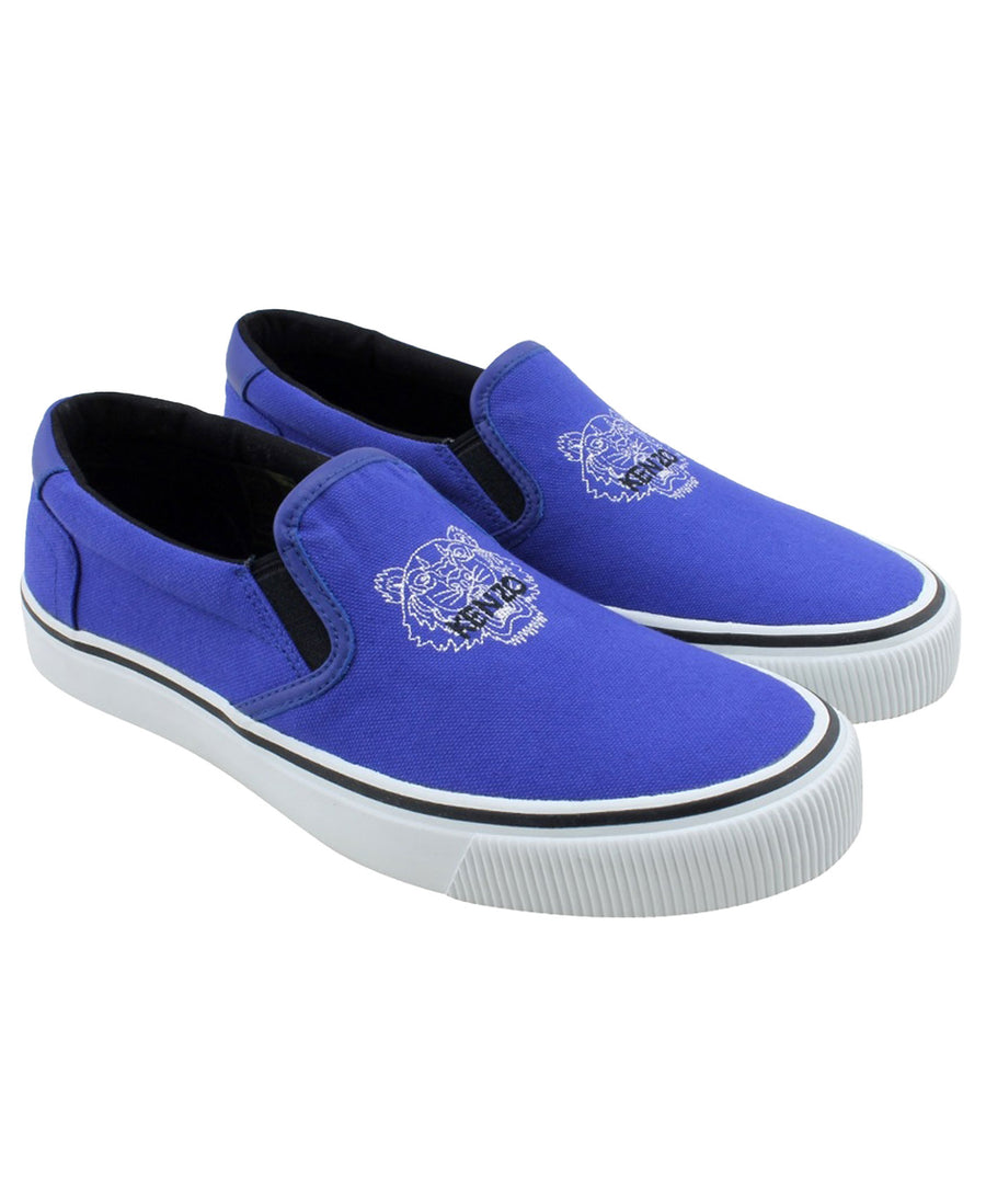 KENZO  Classic Tiger Slip-On Canvas Sneakers M558