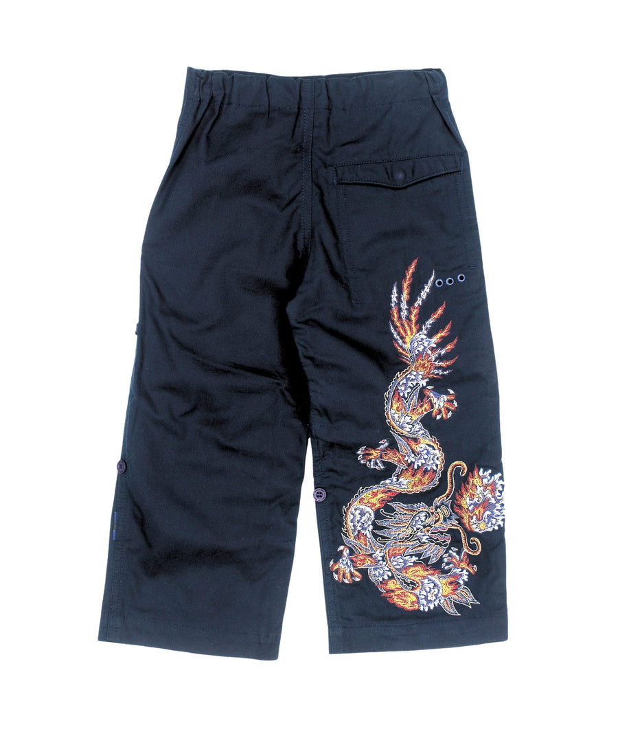 The Maharishi Original Snopants B01MH5400 feature intricate dragon embroidery, adjustable Snocord® fit, and durable fabric—ideal for bold, everyday style.