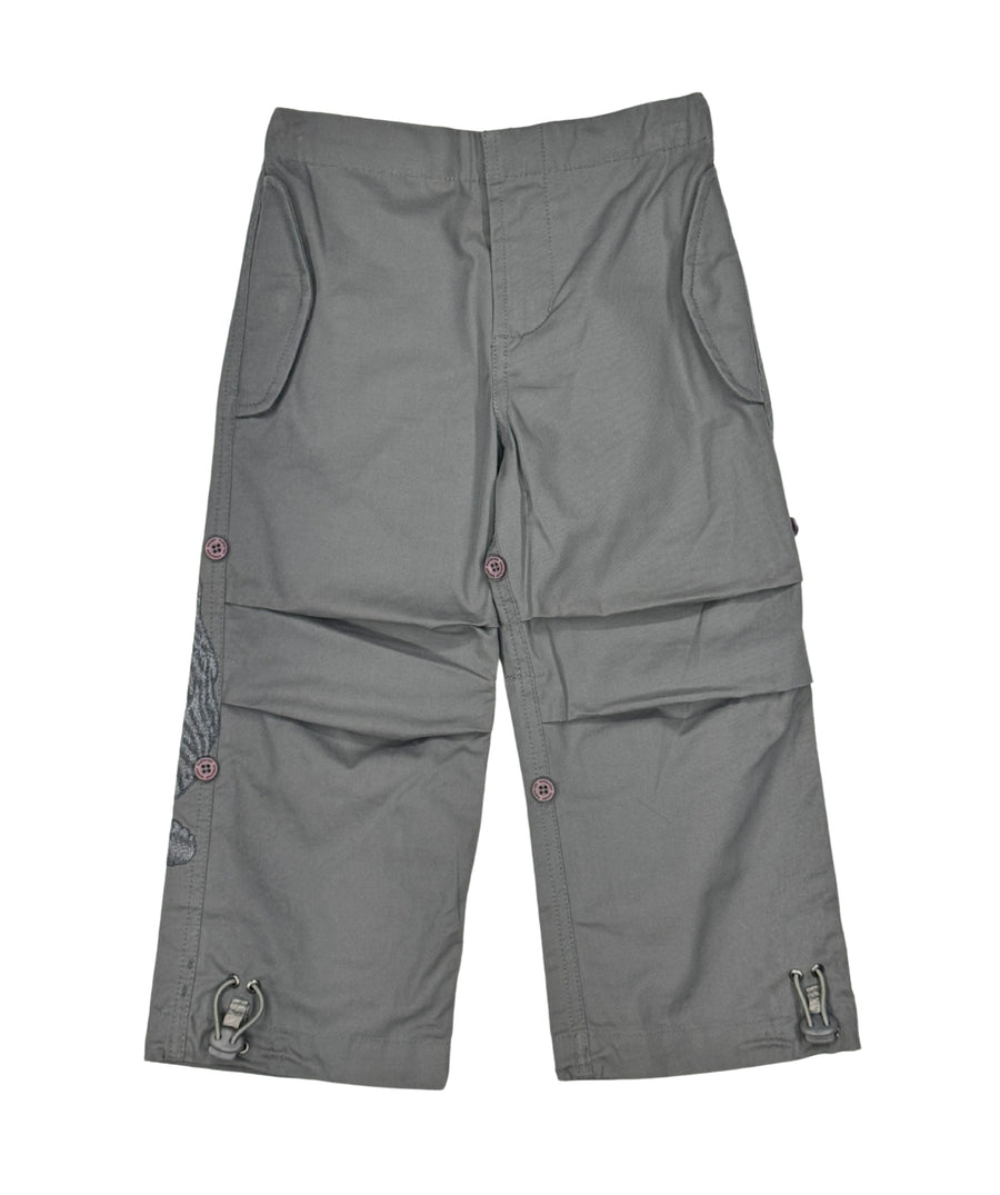 The Maharishi Kid's Tiger Snopants 5508 feature bold tiger embroidery, adjustable waistband, and durable fabric—perfect for stylish, everyday adventure.