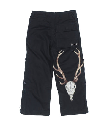 The Maharishi Boy's Antlers Snopants 5612 feature antler embroidery, adjustable fit, and durable fabric—perfect for bold style and everyday comfort.