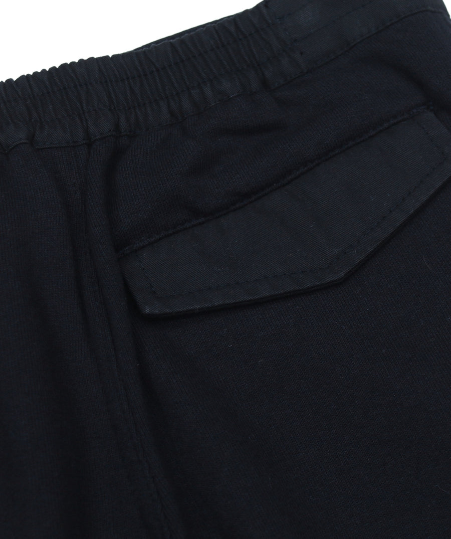 MAHARISHI Duality Sweatpants 5607 feature Panther Chimera embroidery, organic cotton fabric, and relaxed fit—fusing symbolic design with everyday comfort.