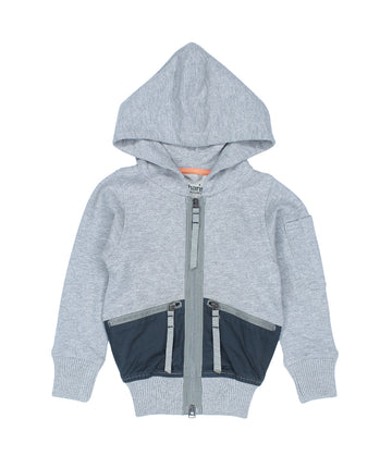 MAHARISHI Duality Hoodie 5605 features Panther Chimera embroidery on organic cotton, blending bold streetwear style with sustainable comfort.