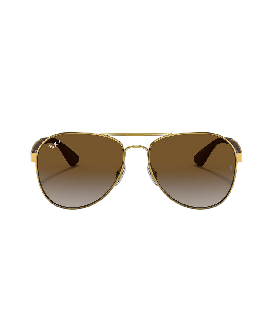 RAY-BAN RB3549 Aviator Classic RB3549-001/T5 – Iconic aviator sunglasses with a sleek metal frame, polarized lenses, and classic style for superior vision and UV protection