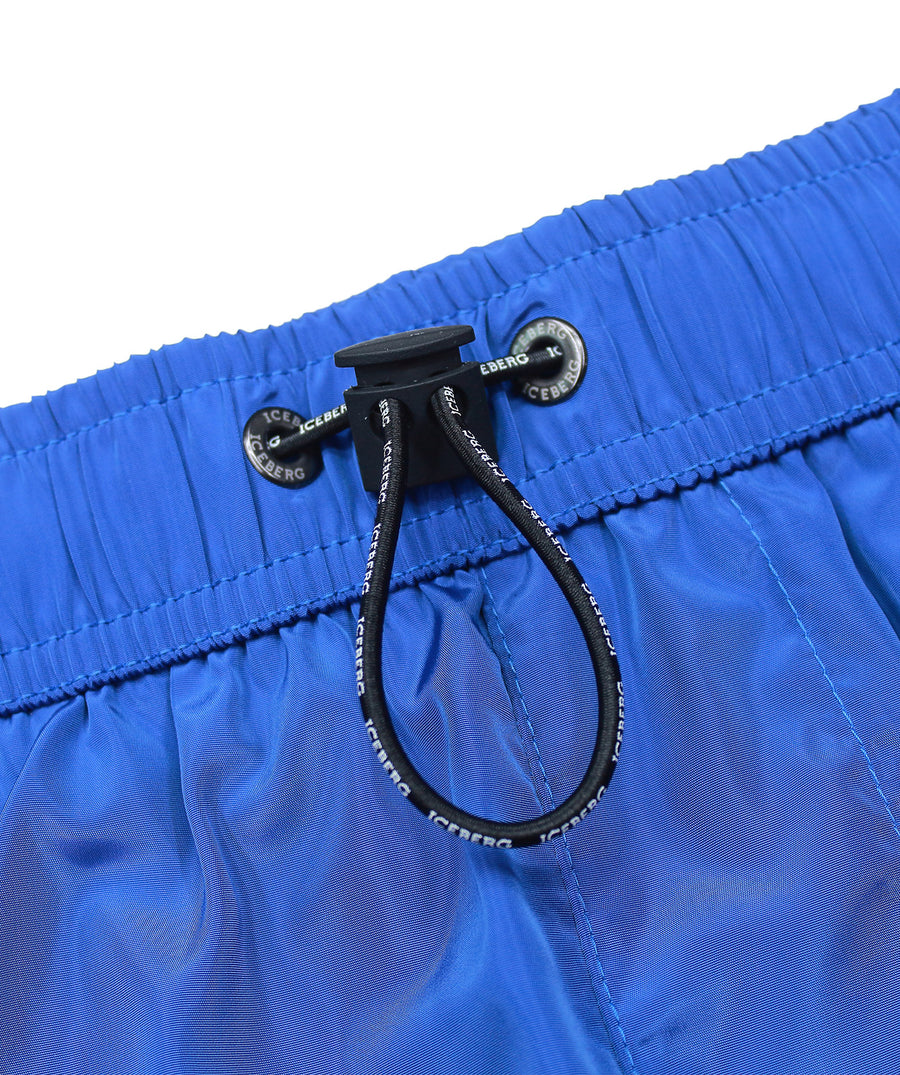 ICEBERG Tape Medium Boardshort ICE25MBS01 – Stylish boardshorts featuring signature tape detailing, quick-dry fabric, and a comfortable medium-length fit