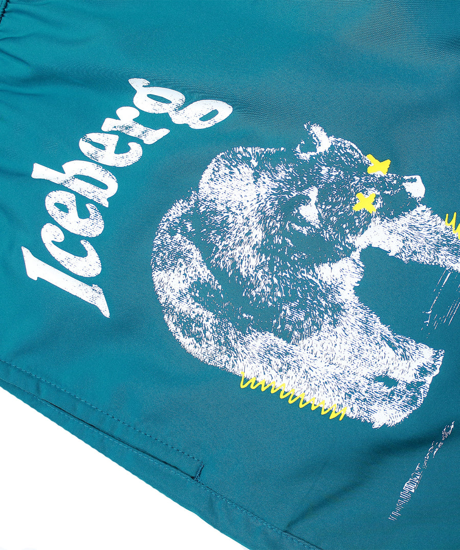 ICEBERG Tape Medium Boardshort ICE25MBS03 – Stylish boardshorts featuring signature tape detailing, quick-dry fabric, and a comfortable medium-length fit