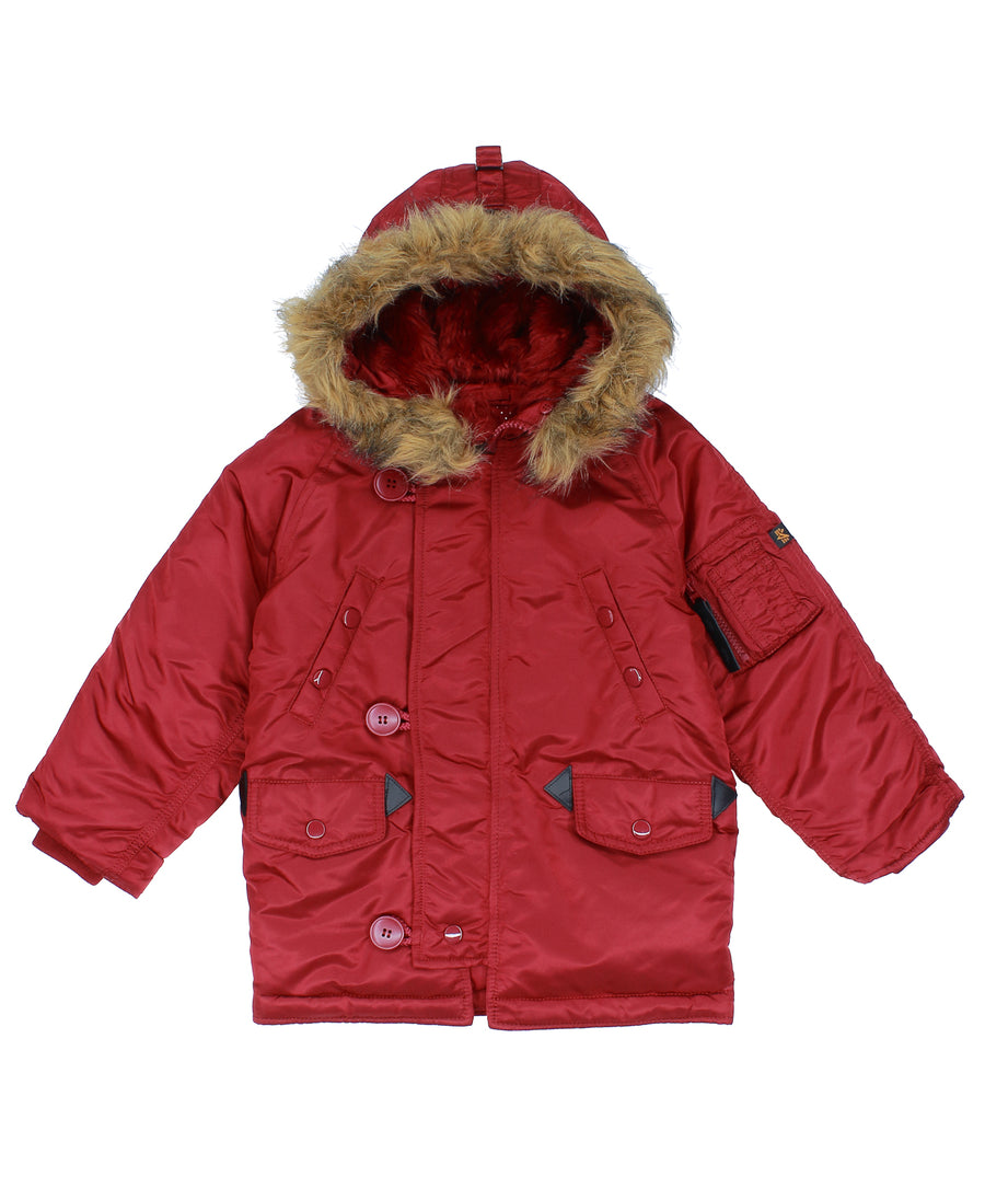 ALPHA INDUSTRIES N-3B Parka Kids Flight Jacket YJN44500C1