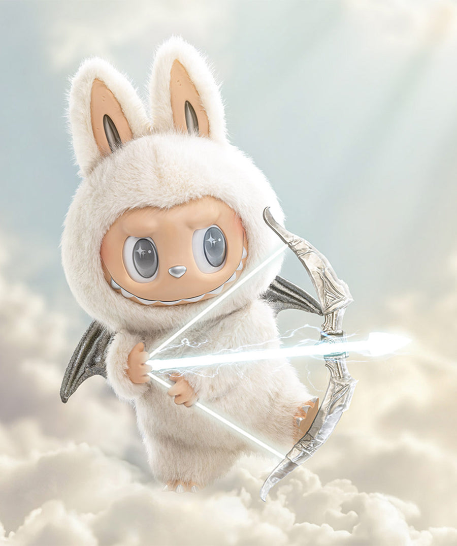 LABUBU The Monsters Zimomo – Angel in Clouds 31571024437 is a 58 cm vinyl plush with soft wings, premium design, and collectible Pop Mart craftsmanship.