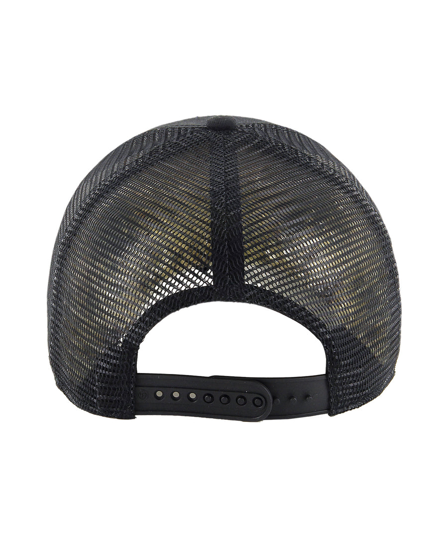 47 MLB New York Yankees Branson MVP Cap F11B-BRANS17CTP-BKN – classic trucker cap with breathable mesh, curved visor, and iconic Yankees logo.