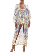 CAMILLA Soul Searching Kimono Layer with Collar 00023256