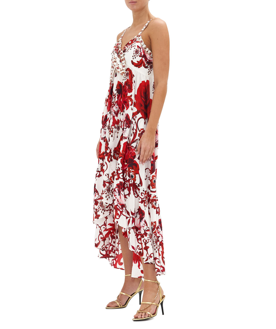 CAMILLA  Crown of Thorns High Low Dress 23408