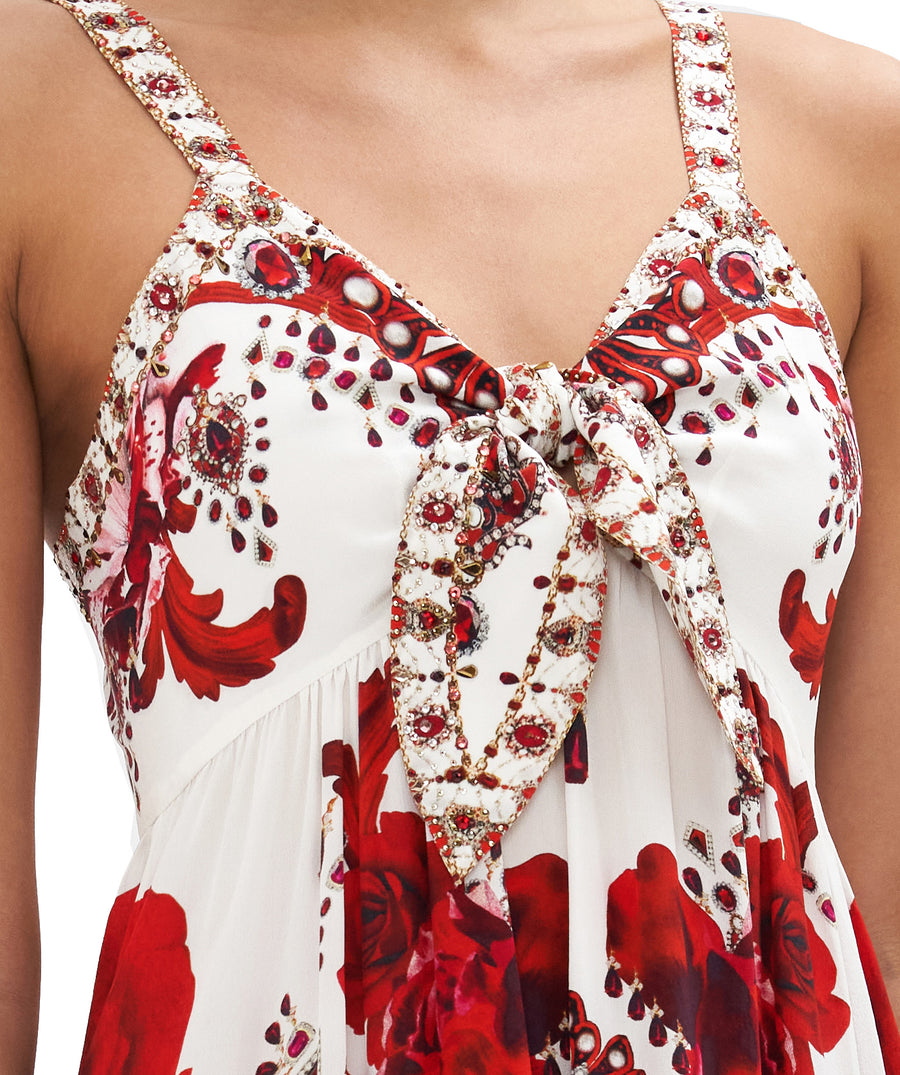 CAMILLA  Crown of Thorns High Low Dress 23408