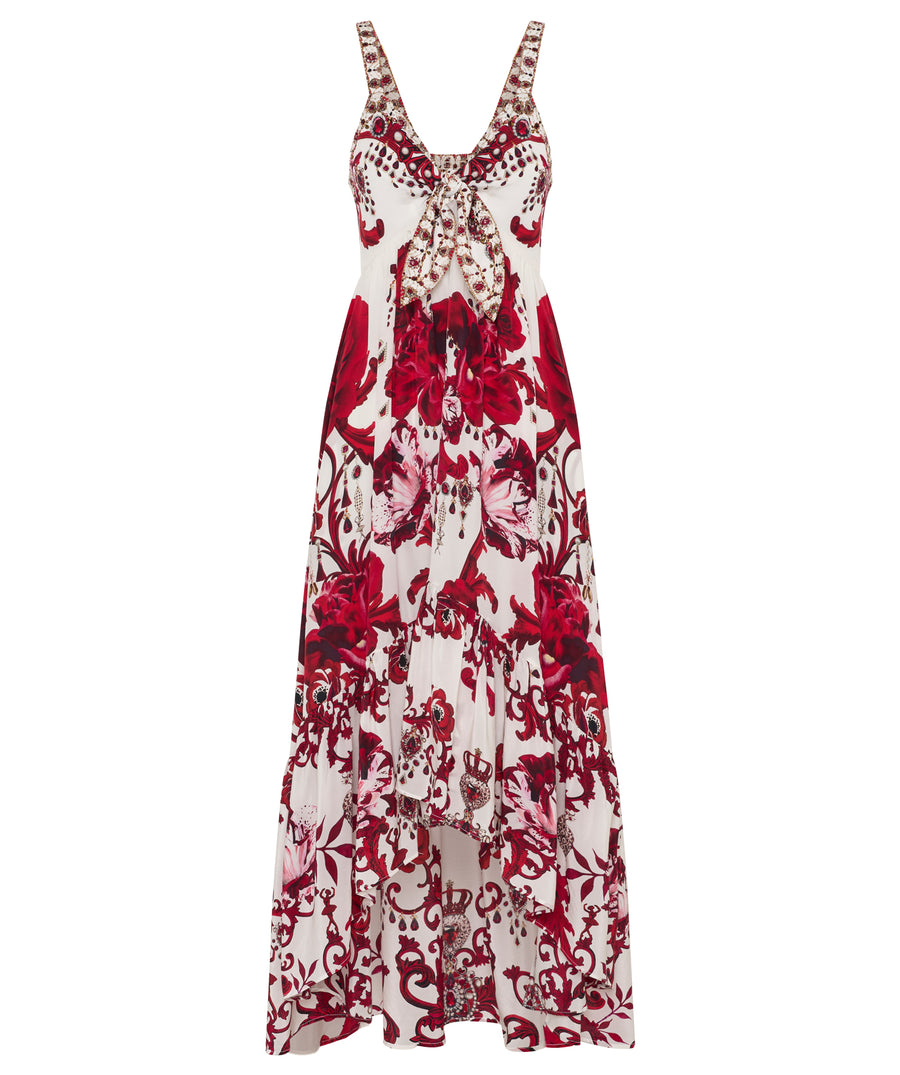 CAMILLA  Crown of Thorns High Low Dress 23408